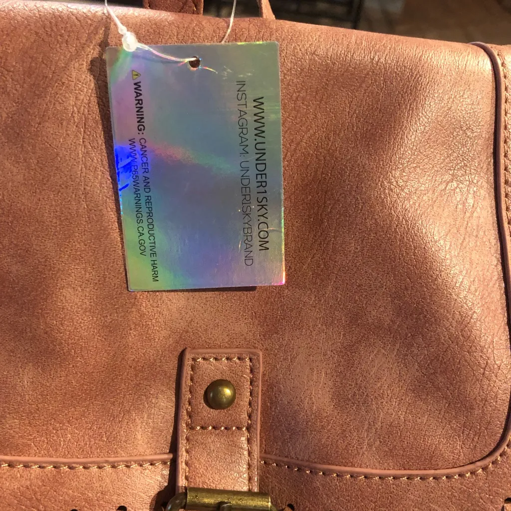 Beautiful brown Under One Sky backpack. New with tags. - Image 3