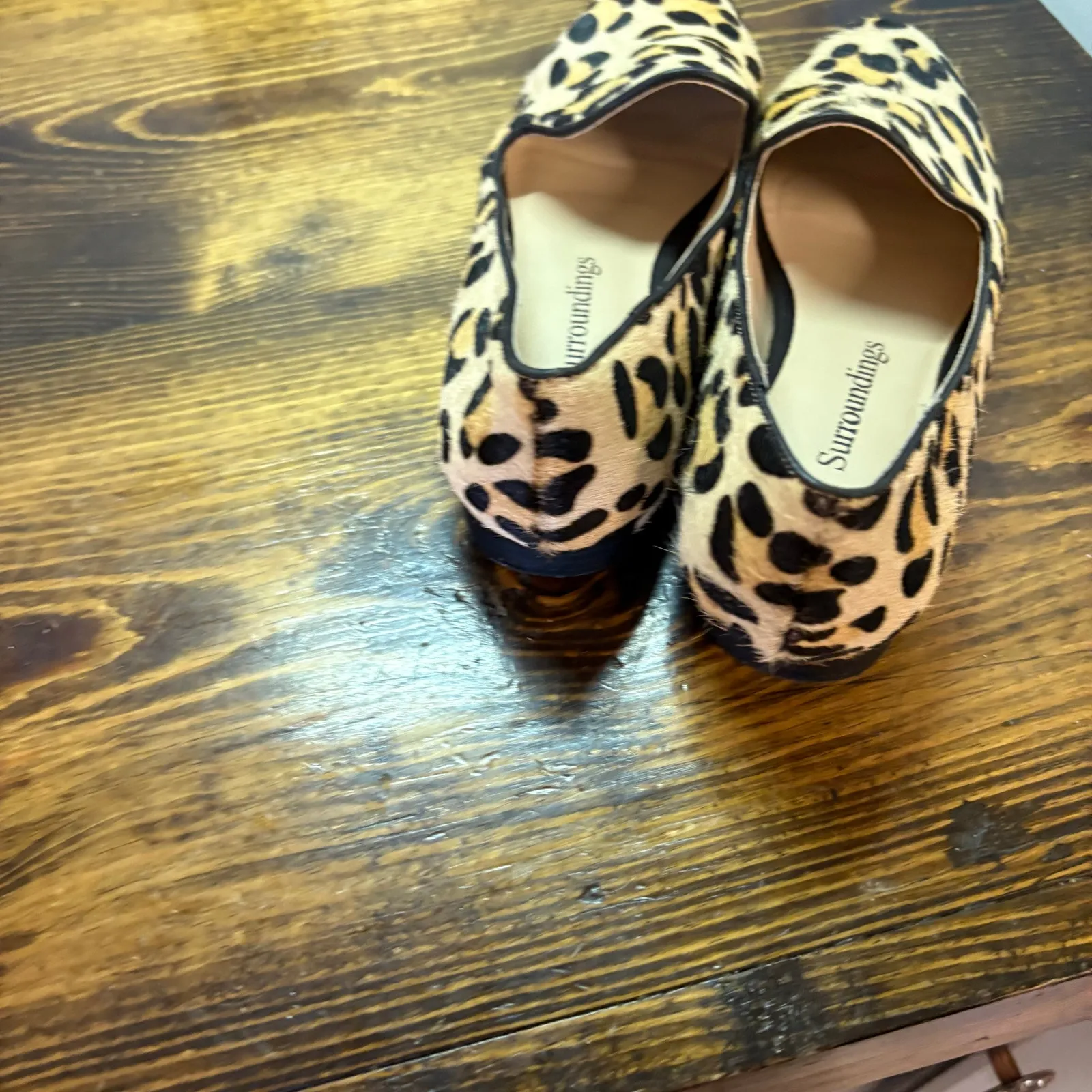 Soft Surroundings Leopard Print Flats Size 6.5 - Image 8