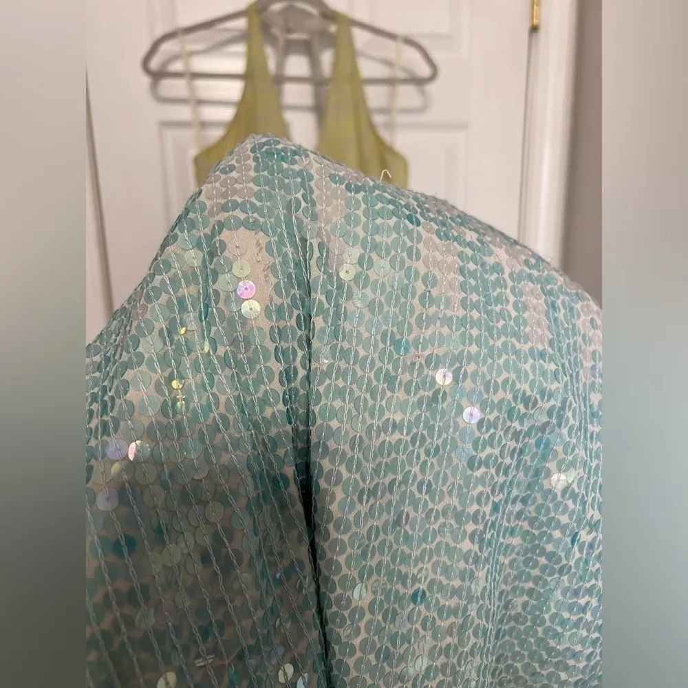 YAURA Kitan Dress in Ombre Sequin Size 10 - Image 9