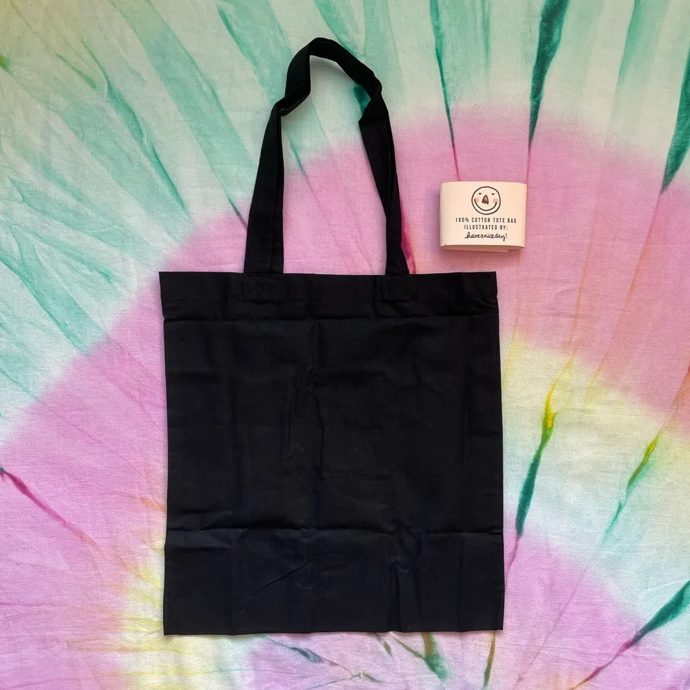 NWT Black Halloween Trick or Treat Tote - Image 4