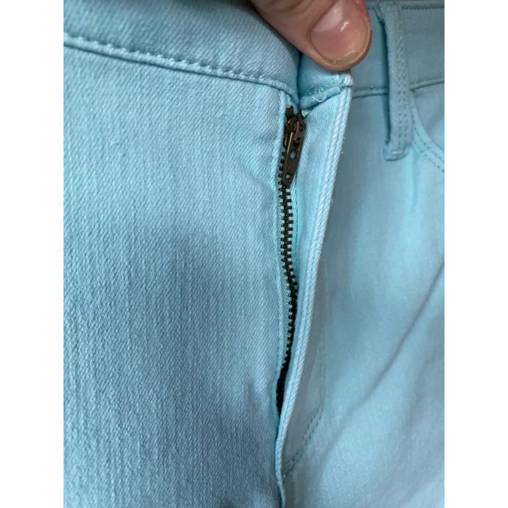 Talbots Aqua Jegging Crop Pants Sz 2P Straight Fit Preppy Academia Brunch 90s - Image 6