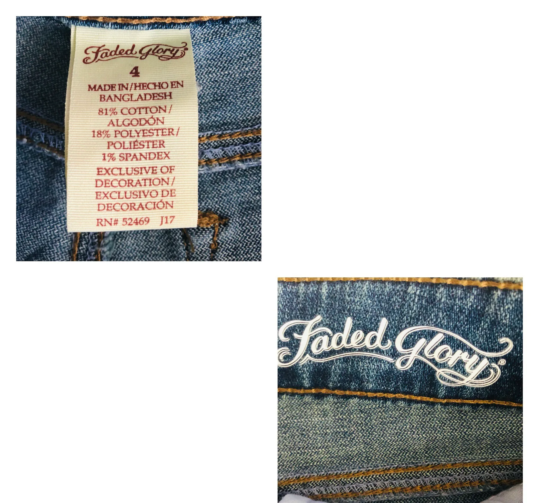 Boho Embroidered Blue Jeans - Image 6