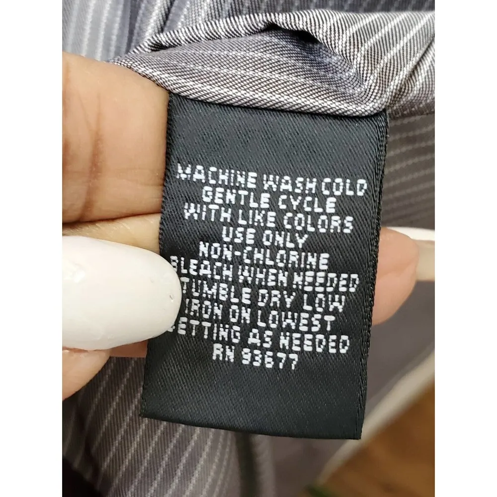 Worthington Women Brown Polyester Single Breasted Blazer & Pant 2 Pc's Suit 22W - Image 8