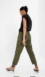 Nylon Pull-On Cargo Pants - Image 11