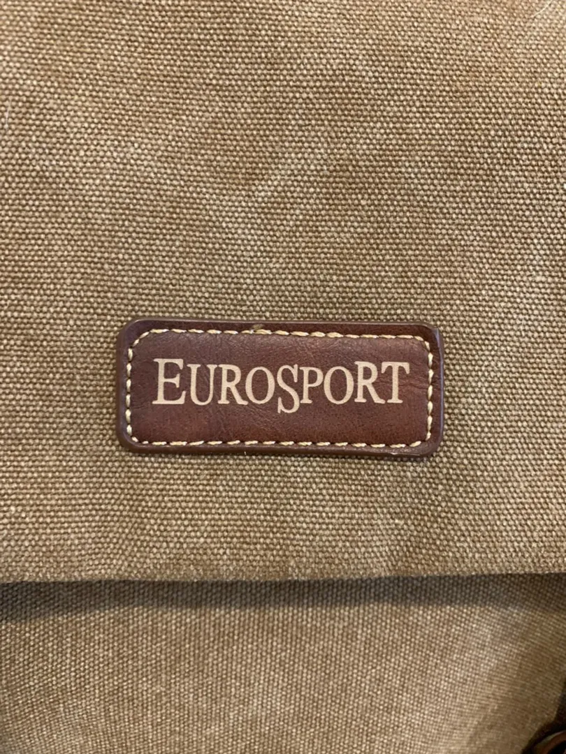EuroSport Canvas Backpack Brown - Image 10