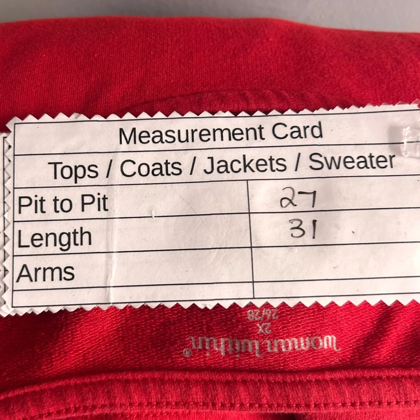 Woman Within Christmas Top Red 2X‎ - Image 6