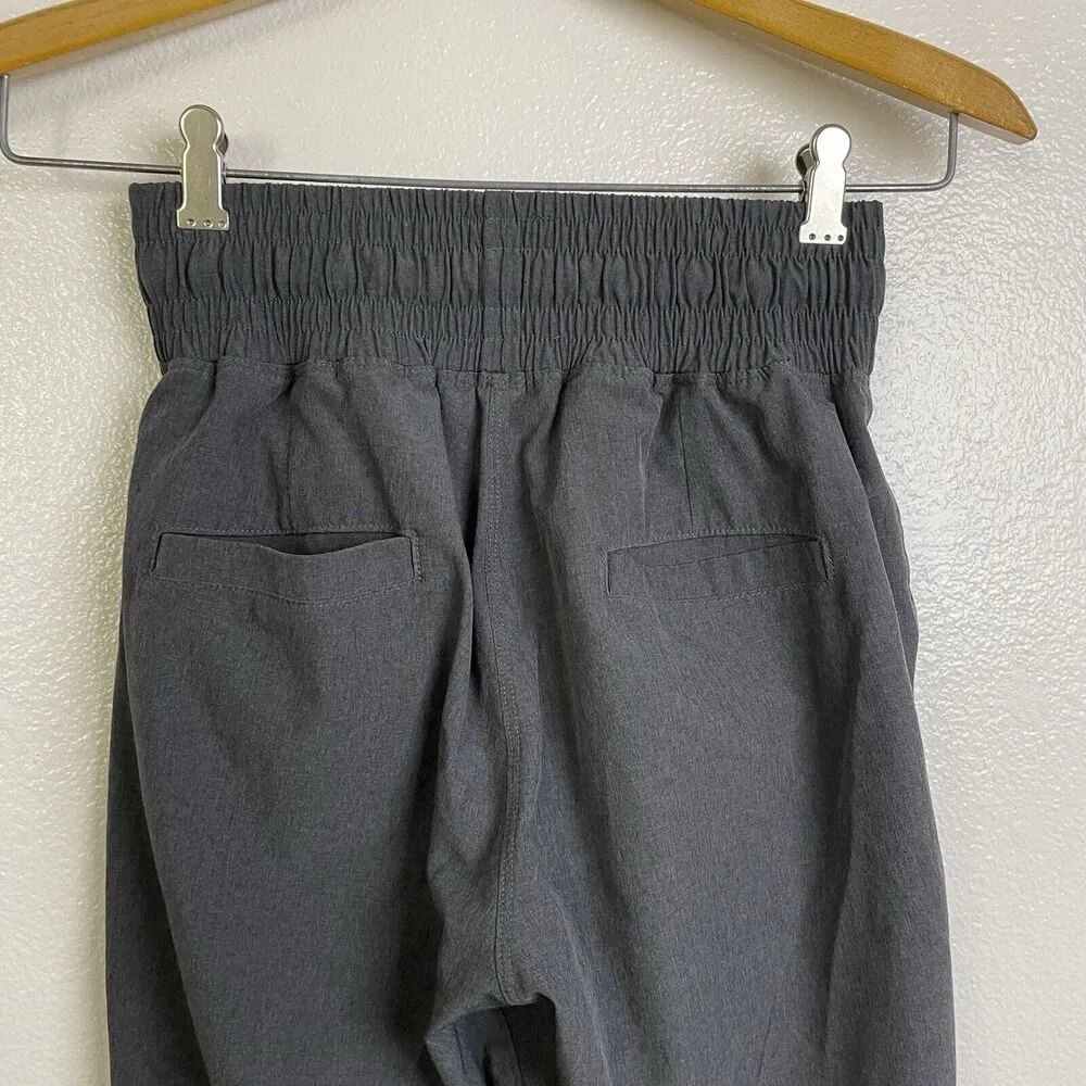 Albion Fit Destination Jogger Pants XS Gray Womens Running Pull On Elastic Gym - Image 7