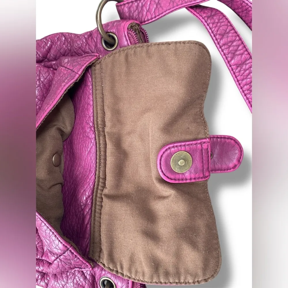 Mudd vintage Stylish Pink Leather Shoulder Bag - Image 4
