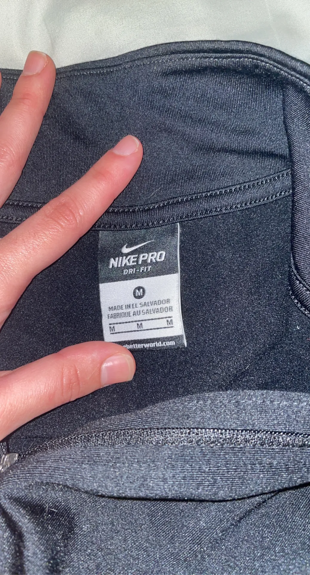 Nike Black Dri-fit Half Zip Pullover - Image 5