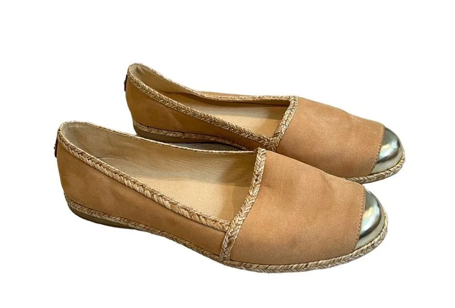 Stuart Weitzman Tripadrille Espadrille Flats, Sz 7.5 - Image 5