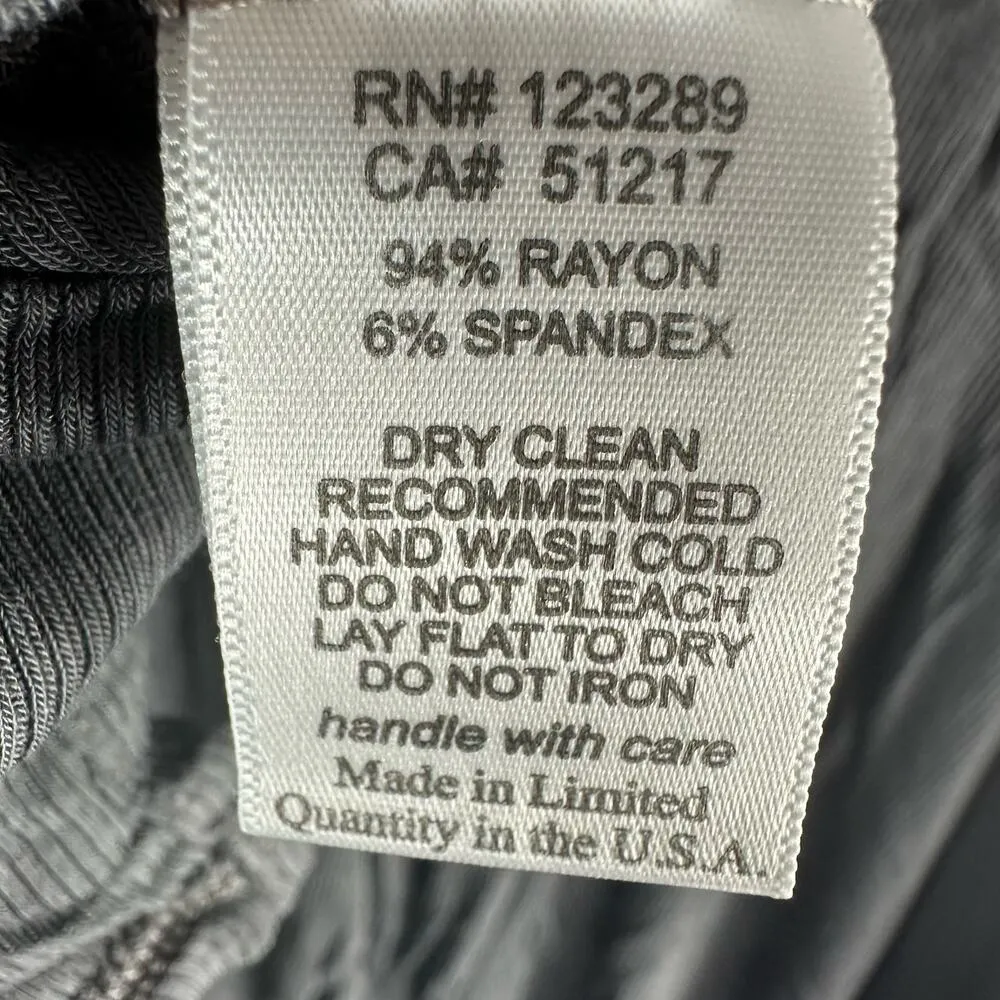 Michael Lauren Nero Long Sleeve Draped Turtleneck
Size Small Lagry - Image 7