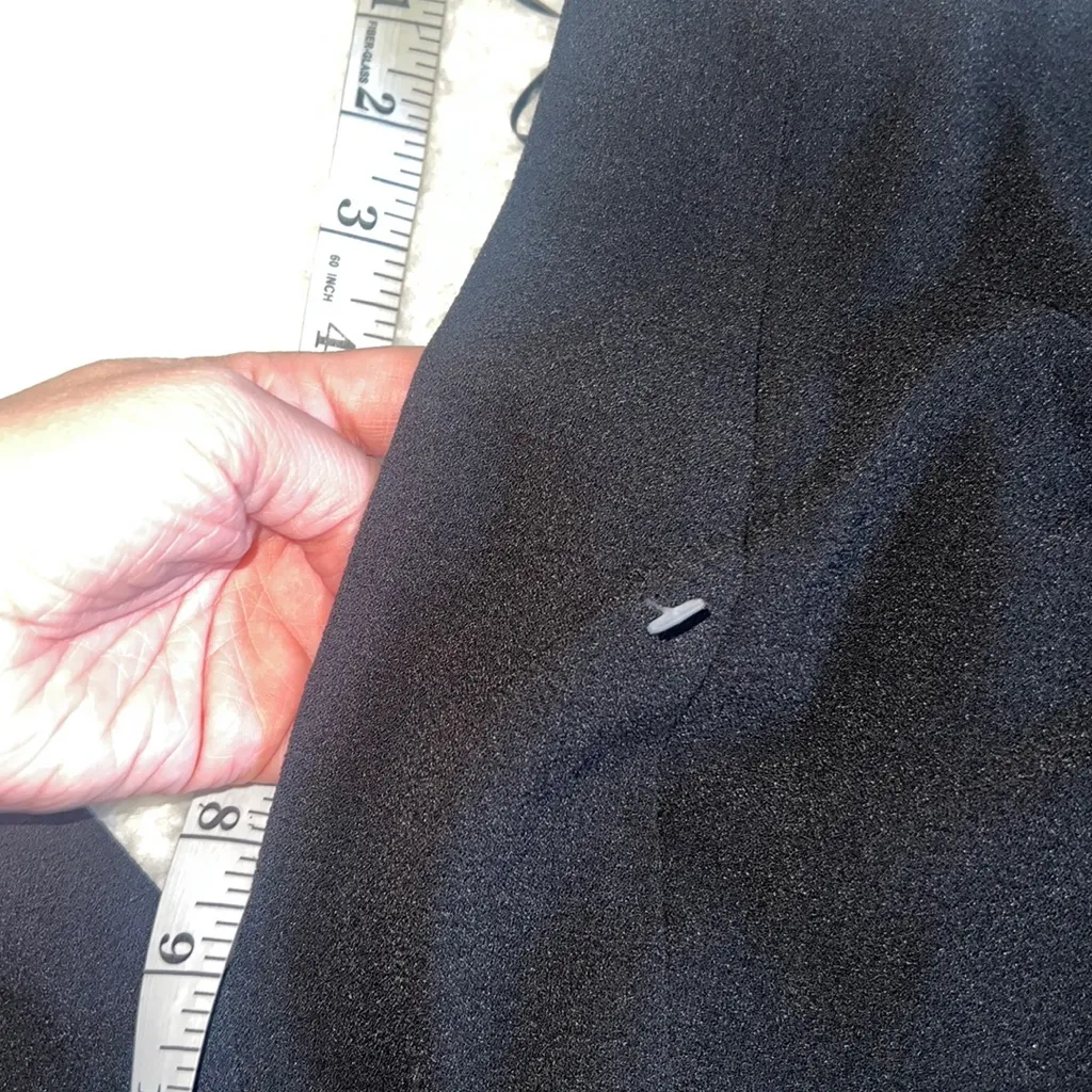 Dress The Population Louisa Flutter-Sleeve Black Dress - Size M - Image 14