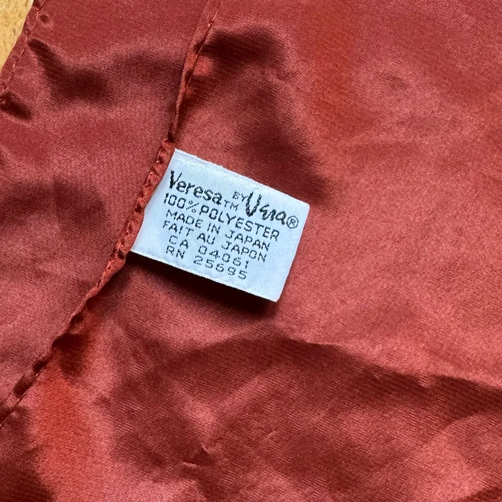 Veresa by Vara Rich Burgundy Scarf/Hair accessory Red - Image 2