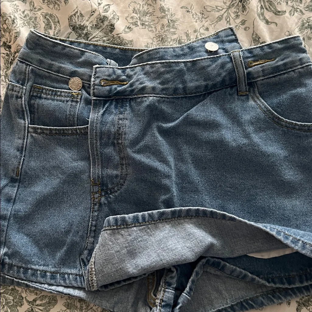 SHEIN Blue Denim Skirt - Image 4