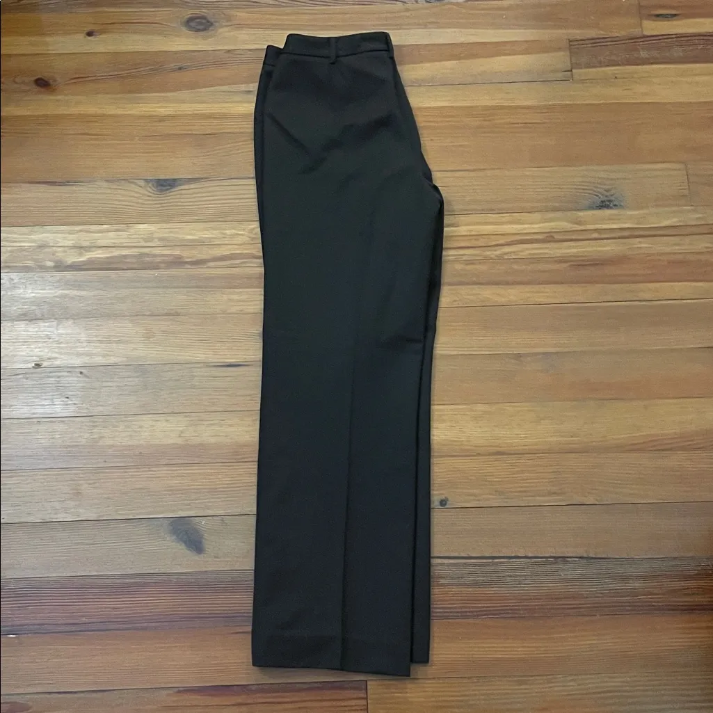 Brooks Brothers Black Wool Trousers Pants Womens Size 10 Career Classic - Image 3