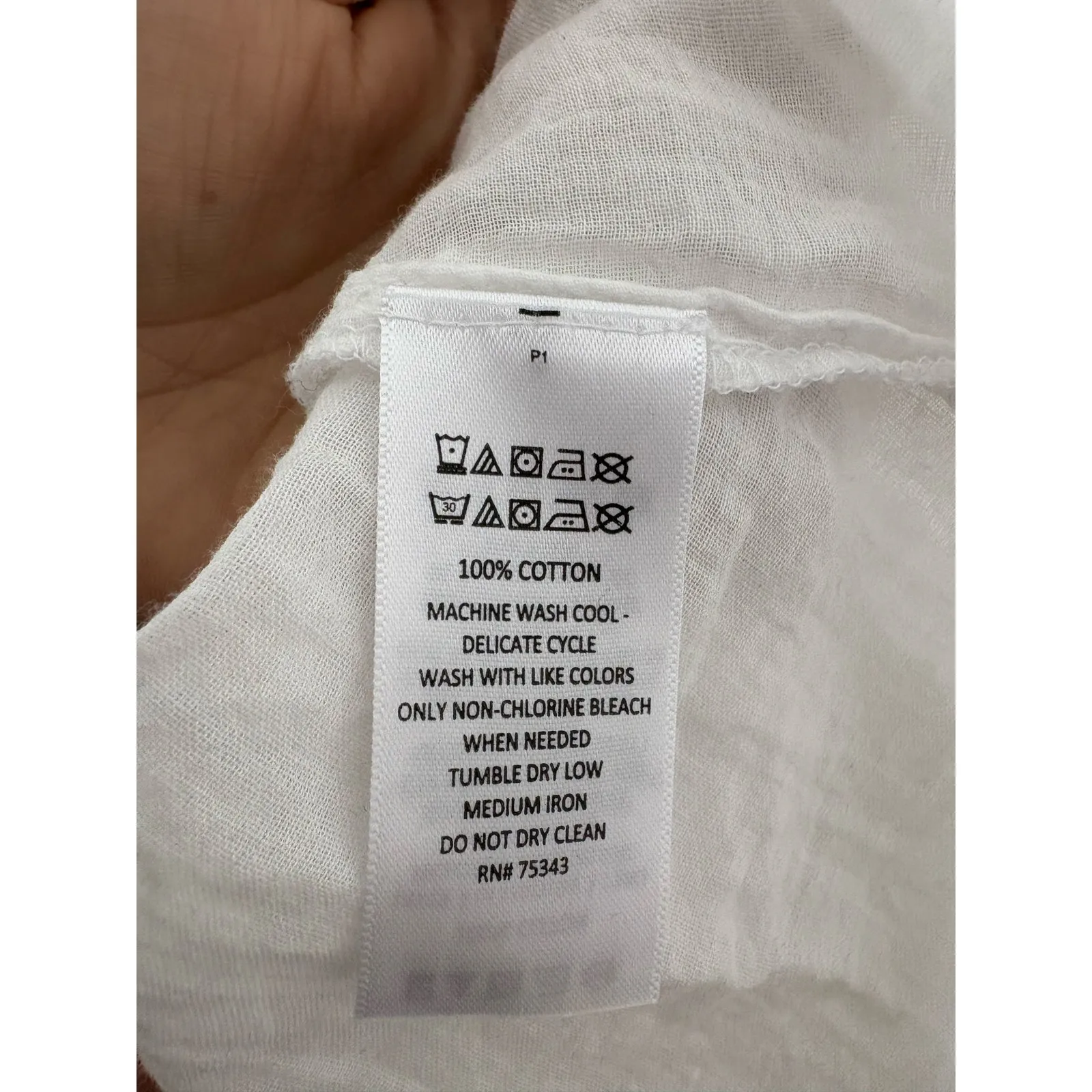 Lucky Brand White Eyelet Tiered Midi Dress Size Medium Boho Peasant Prairie - Image 6