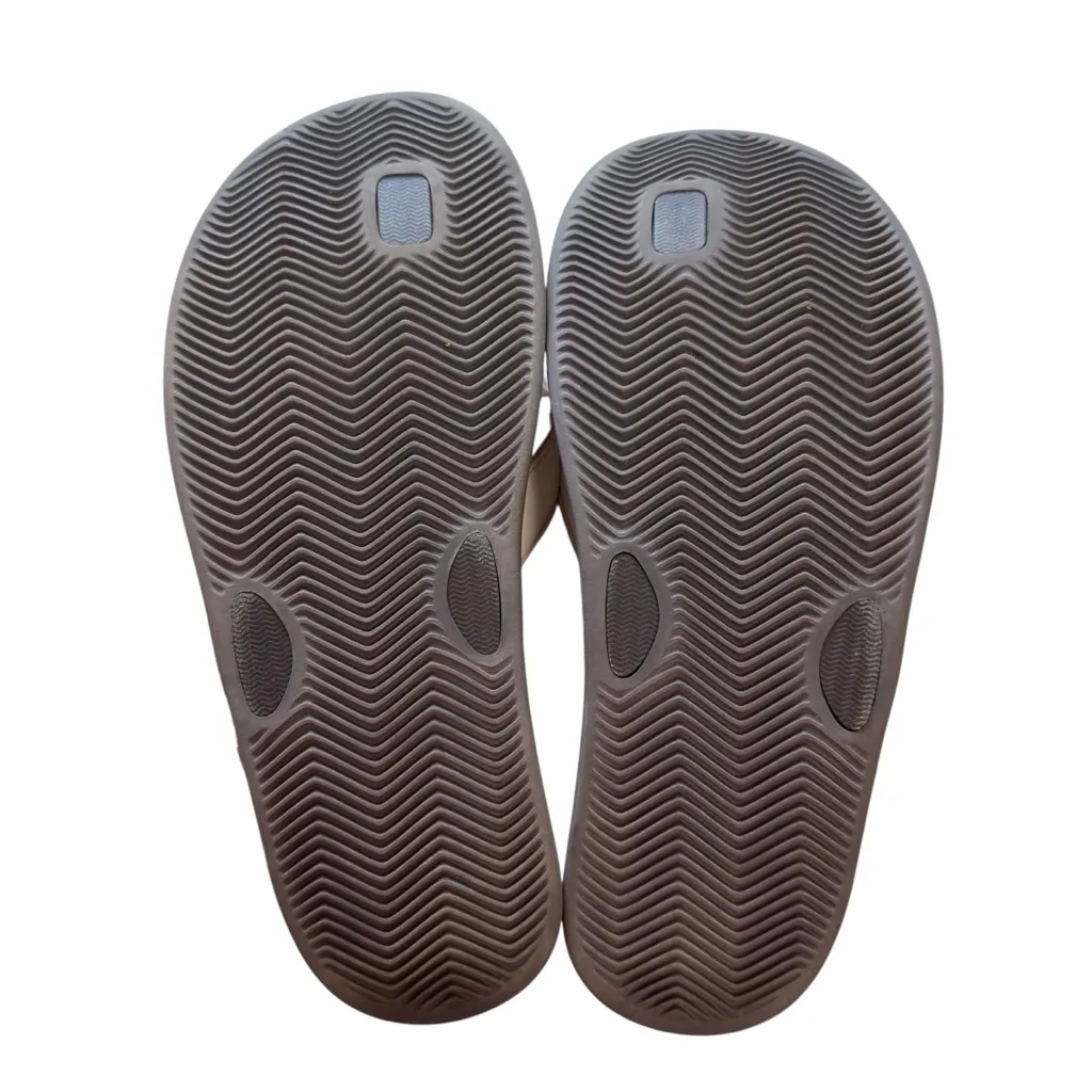Nike White‎ Gray Flip Flop Sandals Comfort Thong Slides Beach Pool Casual 7 US - Image 4
