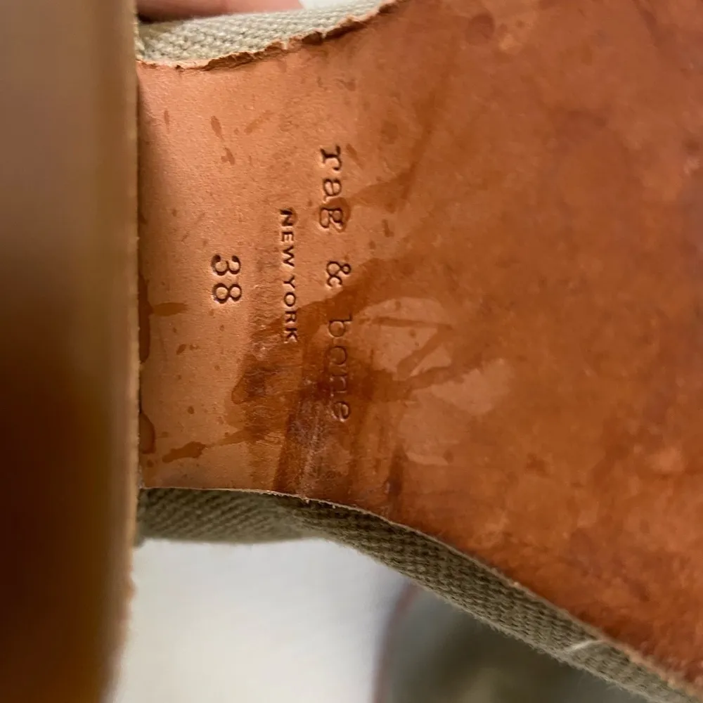 Rag and Bone New York Newbury classic neutral heel booties size 8 women’s - Image 9