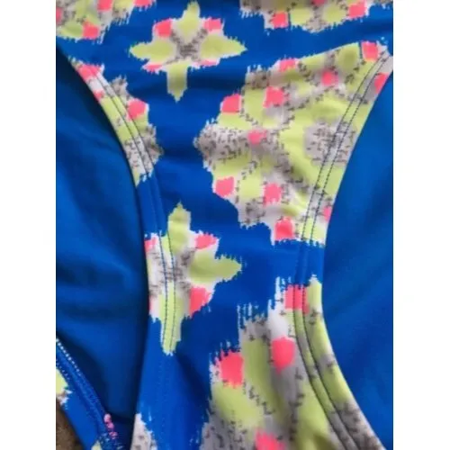 Aeria Women's Floral Print Swim Bikini Bottom 1 Piece Size XL Multicolor - Image 2