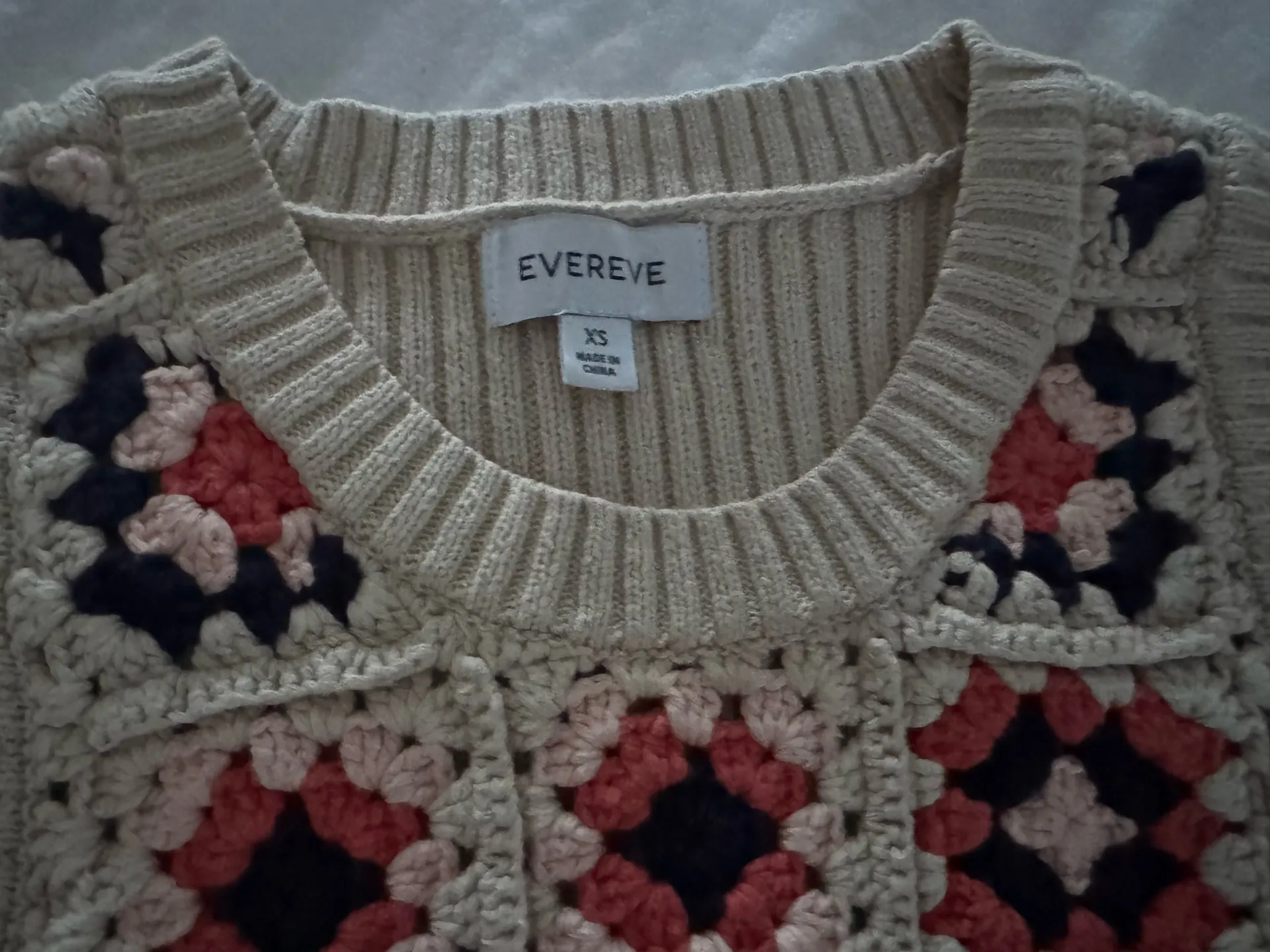 Evereve Tia crochet sweater tank - Image 3