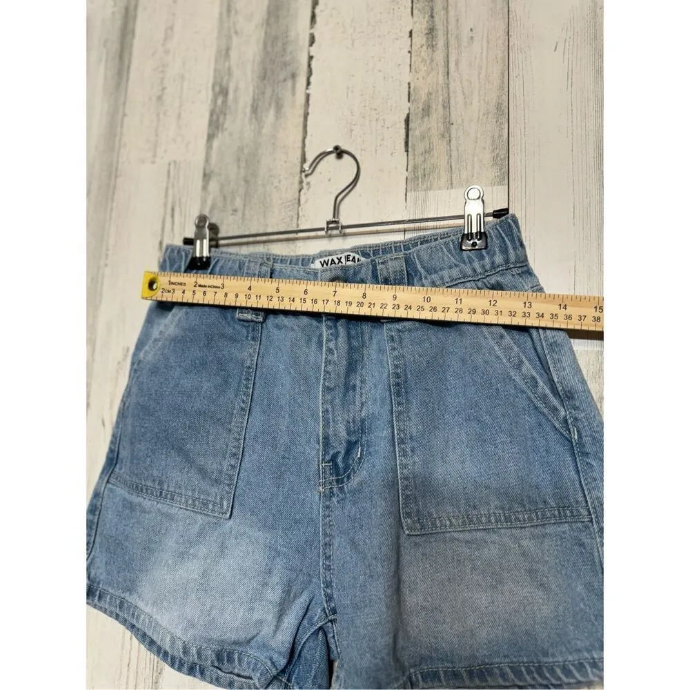 Wax blue Jean shorts - Image 9