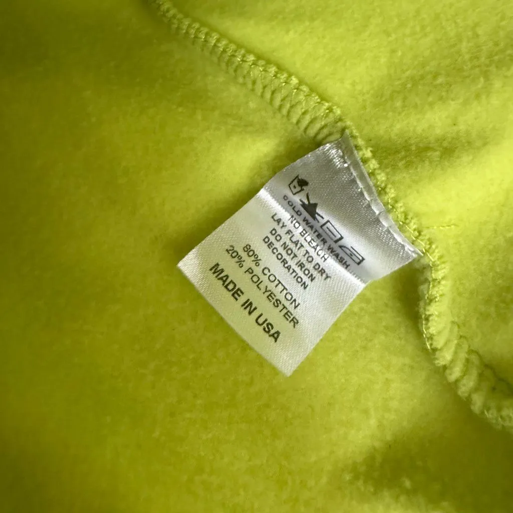 Lonely Ghost Adult Medium Green Pullover Logo Sweatshirt - Image 4