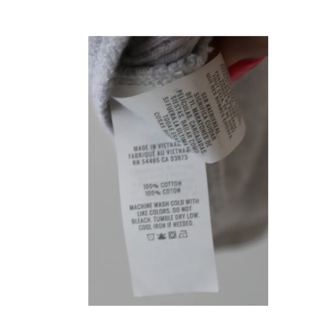 Aerie Cropped Gray Tank Top womens size Small - Image 4