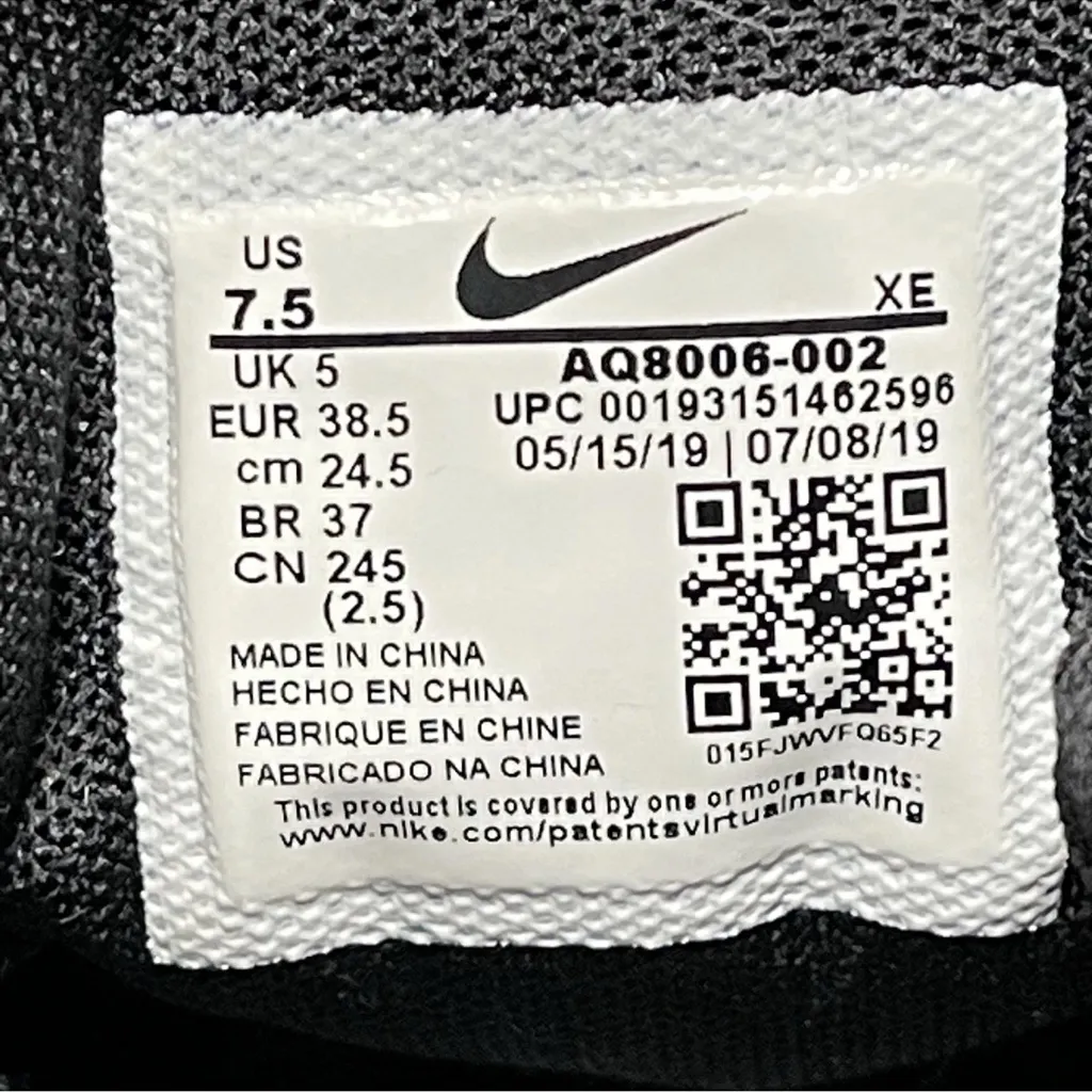 Nike Air Zoom Pegasus 36 Shield Women's Black Trail Running Shoes Size 7.5 - Image 5