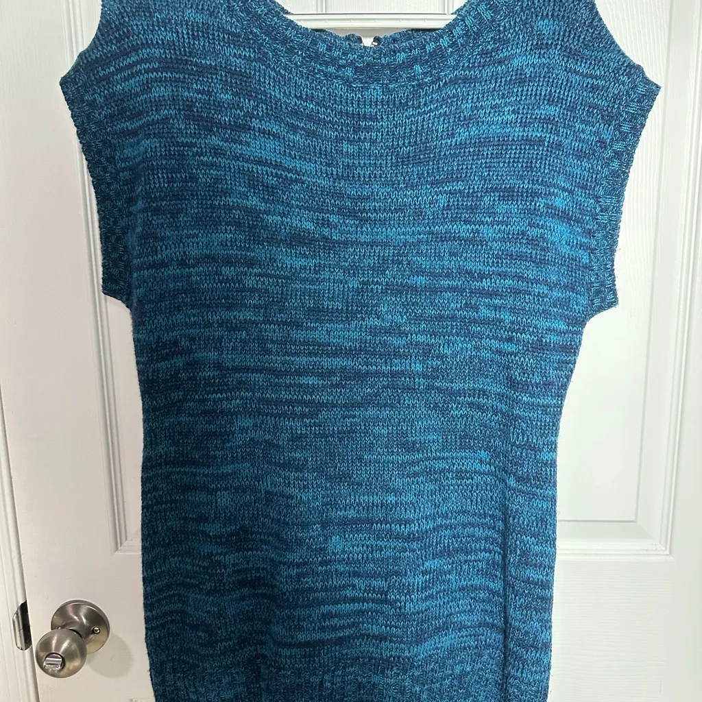 It's Our Time Teal Knit Sweater - Image 3