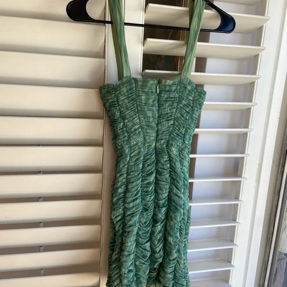 House of CB Green Cate Corset Dress - Image 5