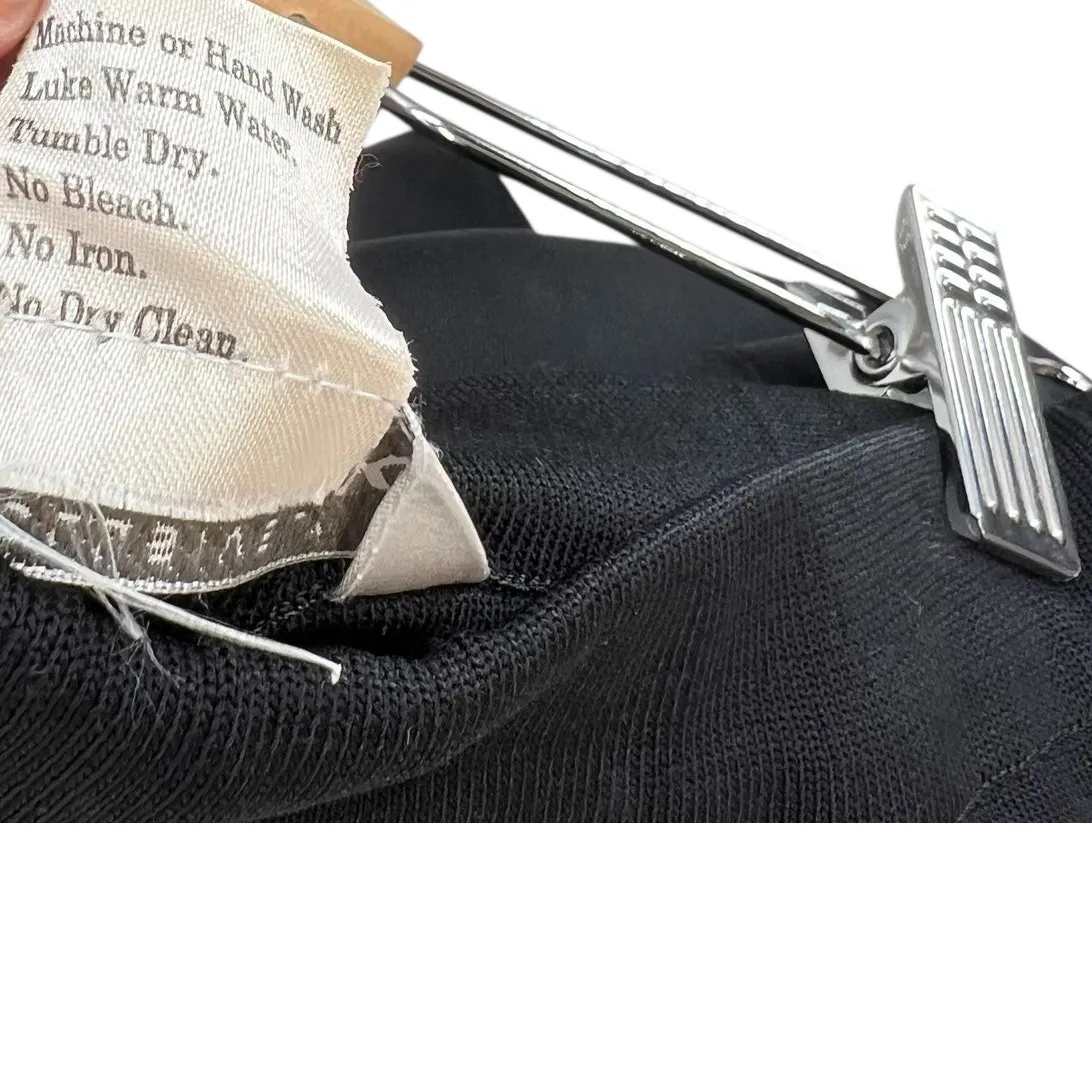 Exclusively Misook Knit Pants Pull-On‎ Straight Leg Black Size Large Petite - Image 10