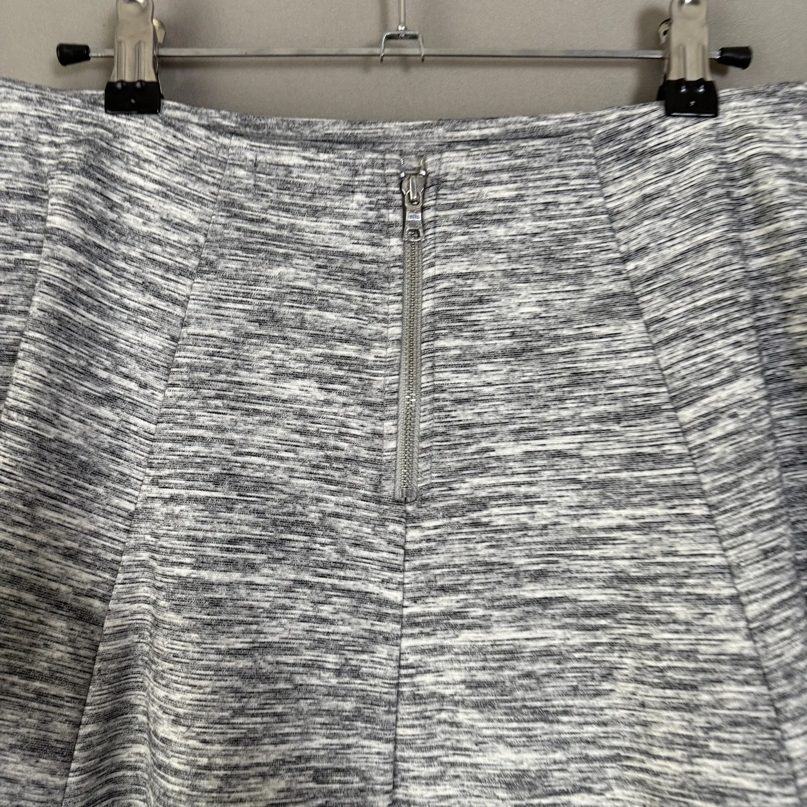 Gap sz S heather gray mini flare skirt‎ NWT - Image 7