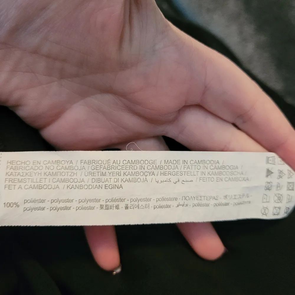 Stradivarius Black Paperbag Waist Pants - Image 9