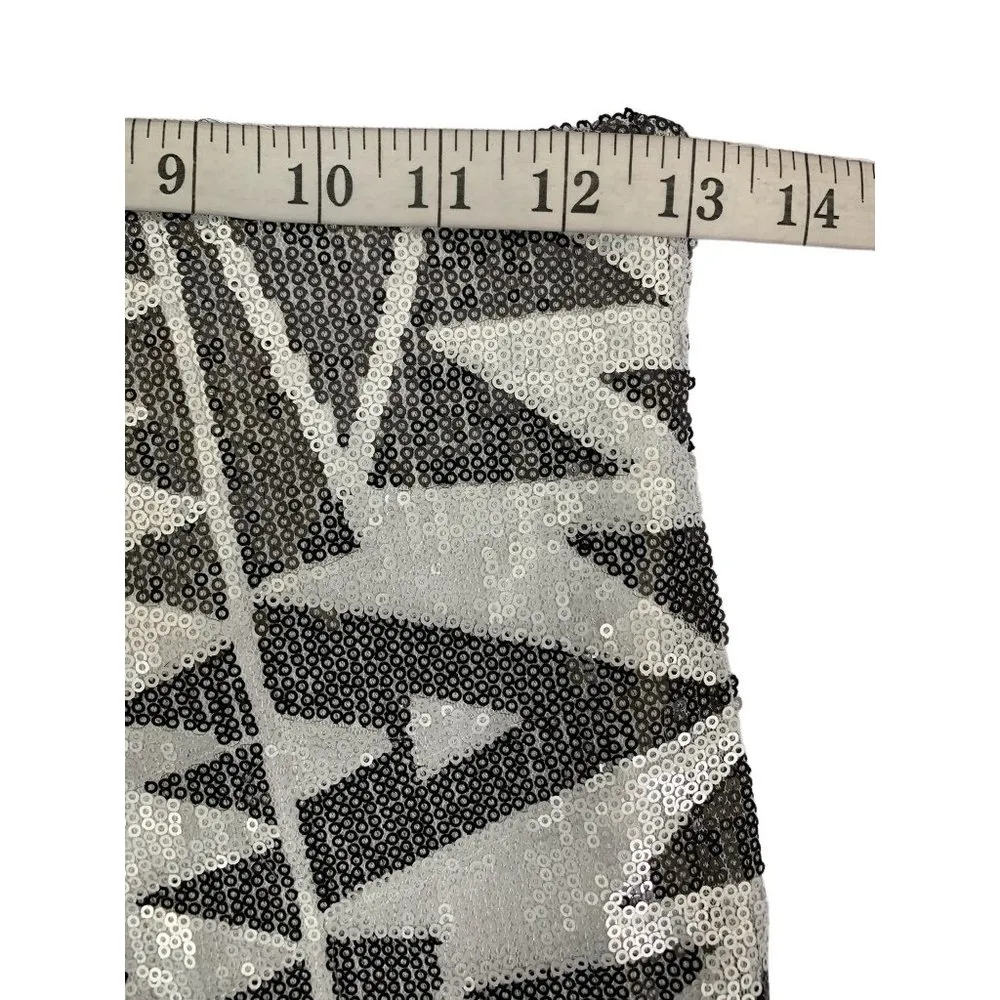 Crystal K. Women's Short Sequin Shorts Black - Image 4