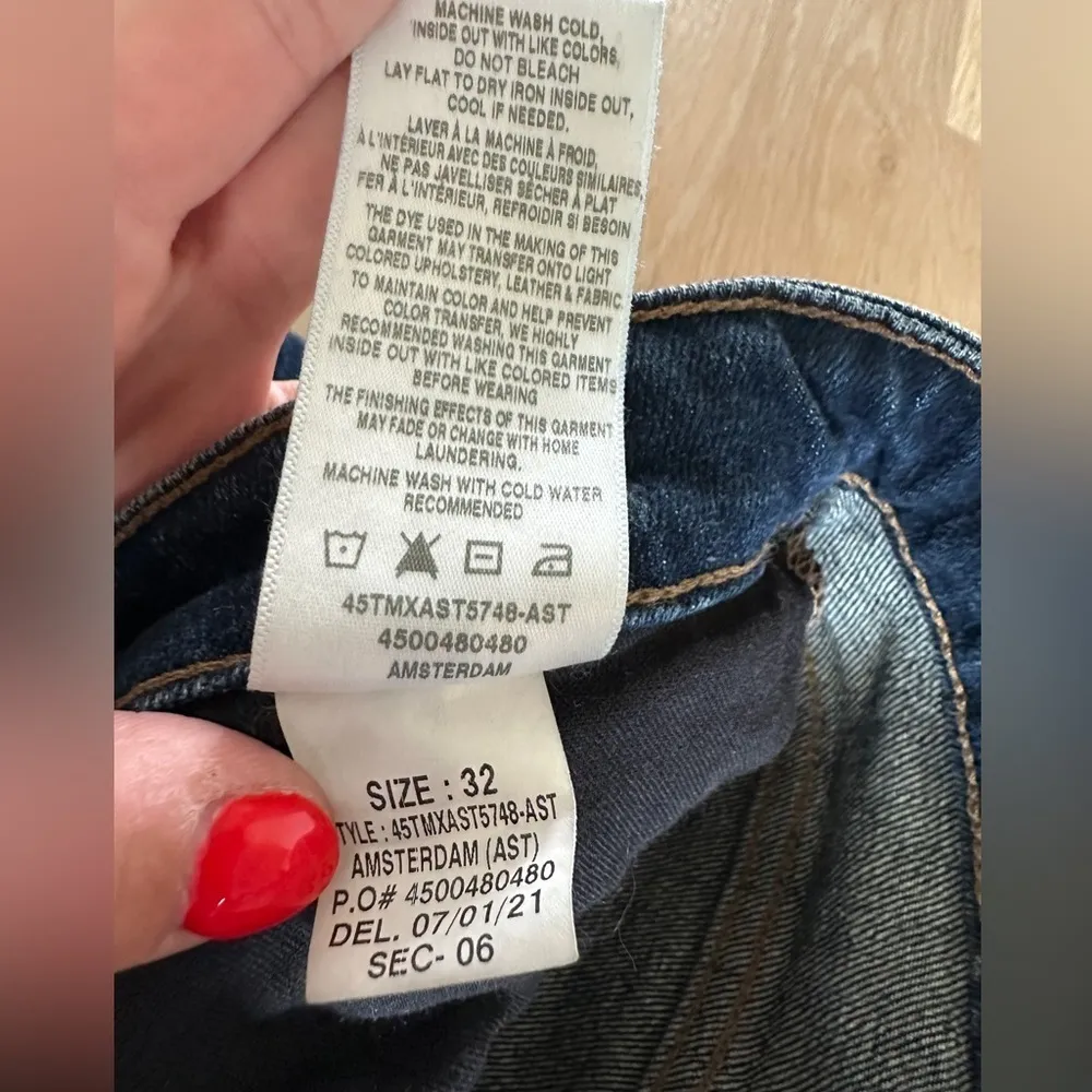 Joe’s high rise skinny ankle jeans Amsterdam blue size 32 - Image 6