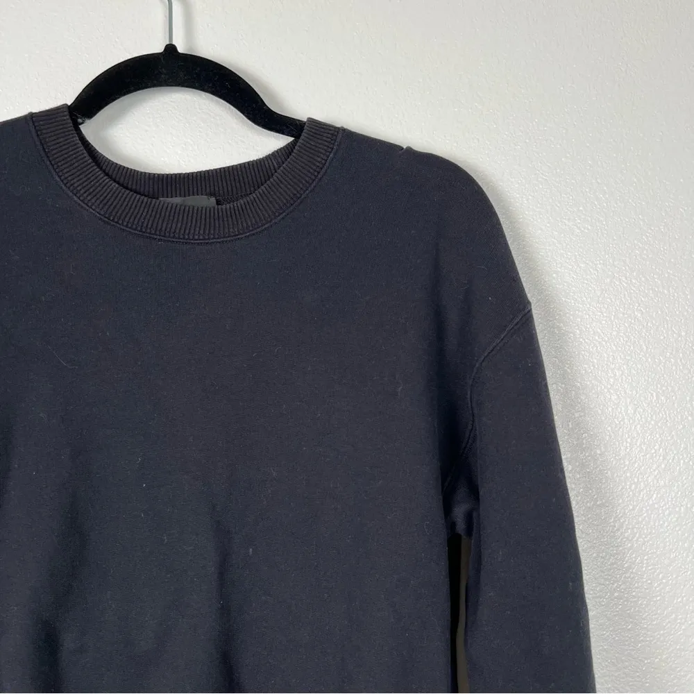 ARITZIA Wilfred‎ Free Long Sleeve Pullover Black Sz S - Image 4