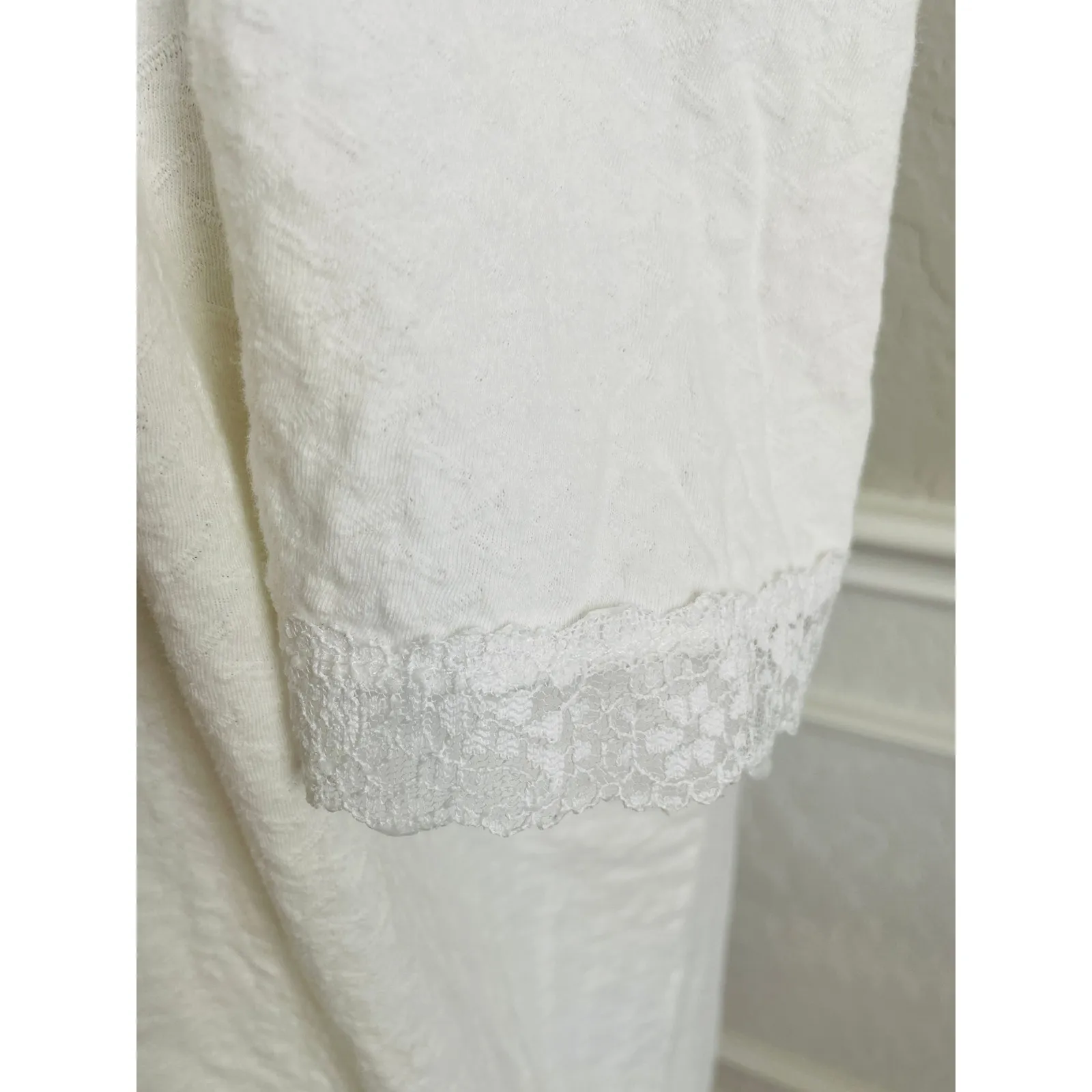 Christian Dior Vintage White Lace Nightgown – 1960s/70s Small - Image 8