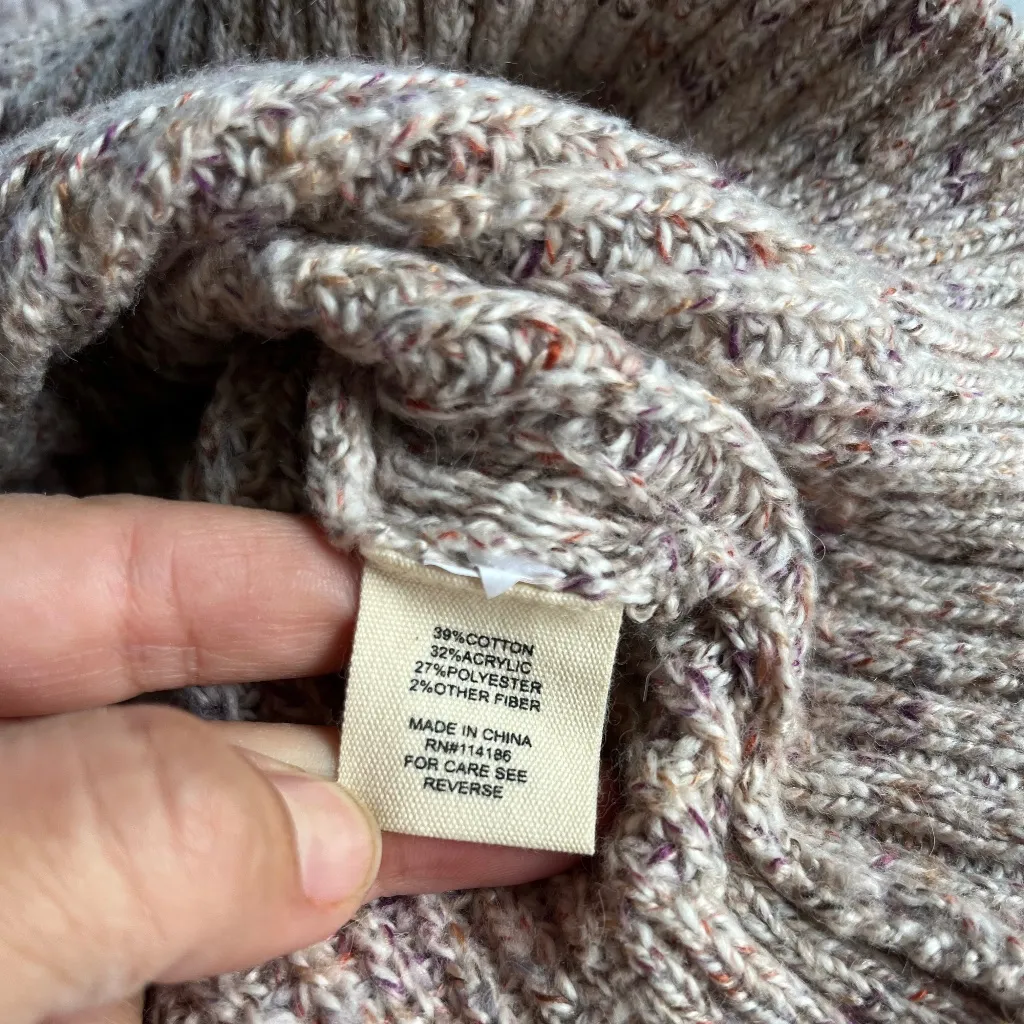 Retrology‎ Plus Sz 3X Knit Pink Cardigan Sweater Open Stretch Drop Shoulders - Image 7