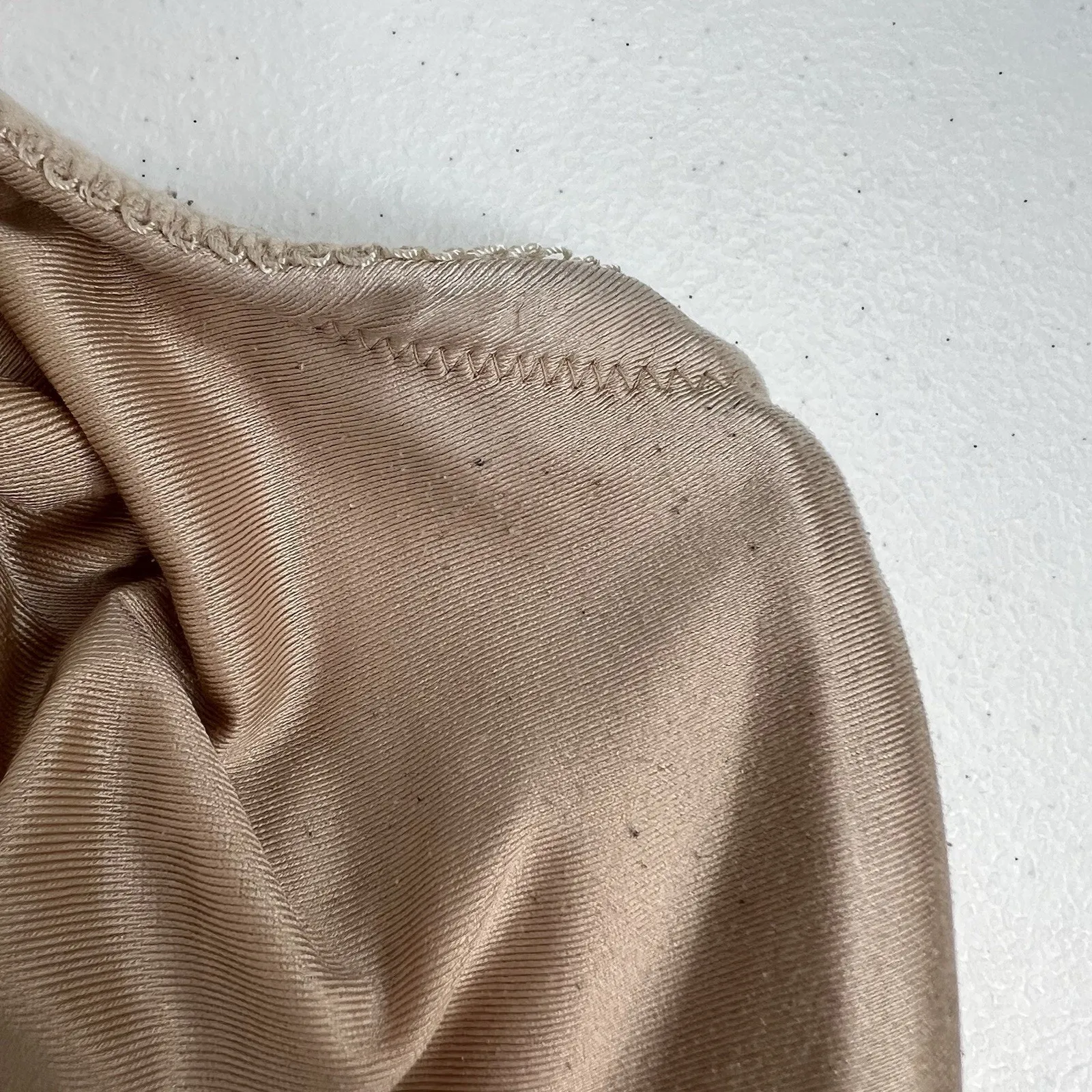 Wacoal 36DDD Bra Beige Bodysuede Seamless Full Figure 85185 Underwire Smooth - Image 5