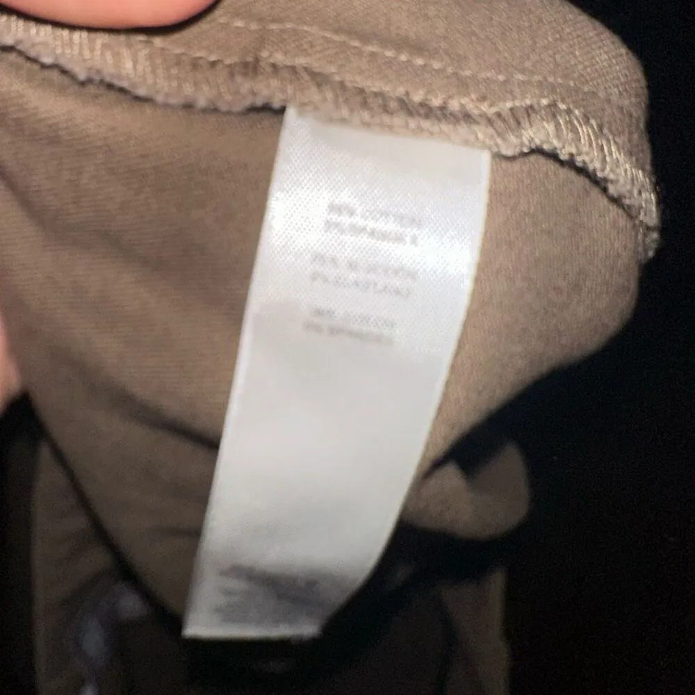 Chico’s brown stretchy everyday minimalist 2/12 crop pants - Image 3