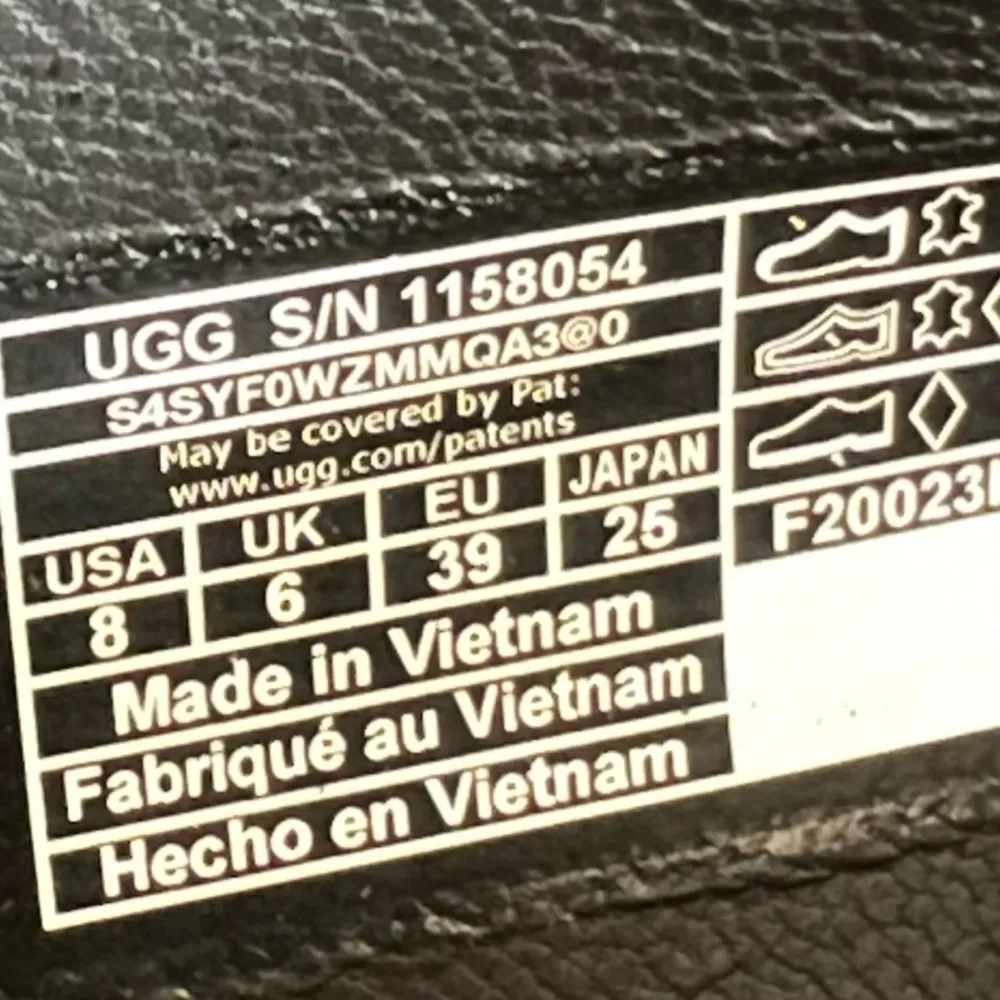 Ugg Zayne Slide II Women's Black Sandal Size 8 #B1341 - Image 8