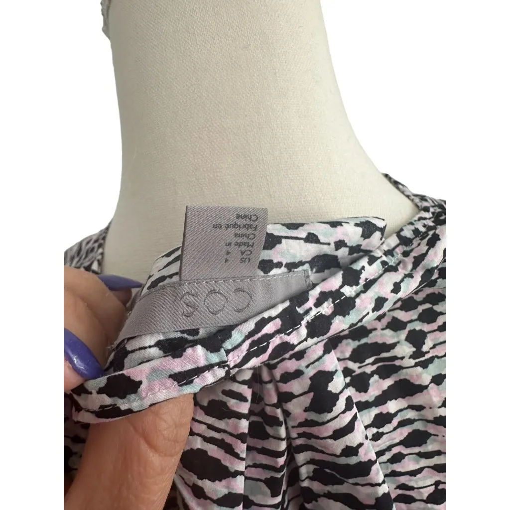 COS Lightweight Button Down Jacket Top Size US 4 - Image 5