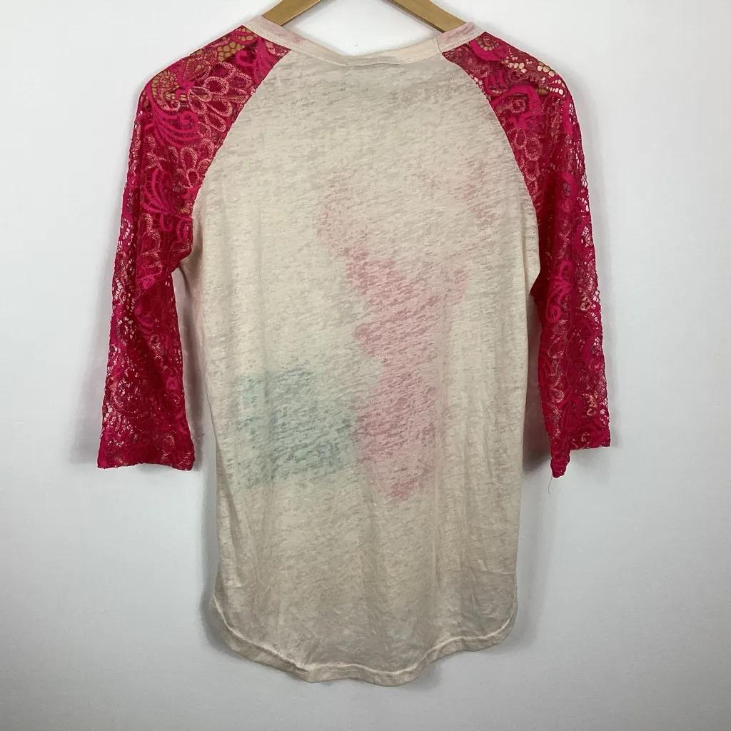 Southern Grace Tis The Season To Sparkle Deer Holiday Burnout Tee Size S NWT - Image 4