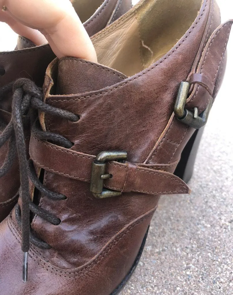 Leather Booties  - Image 7