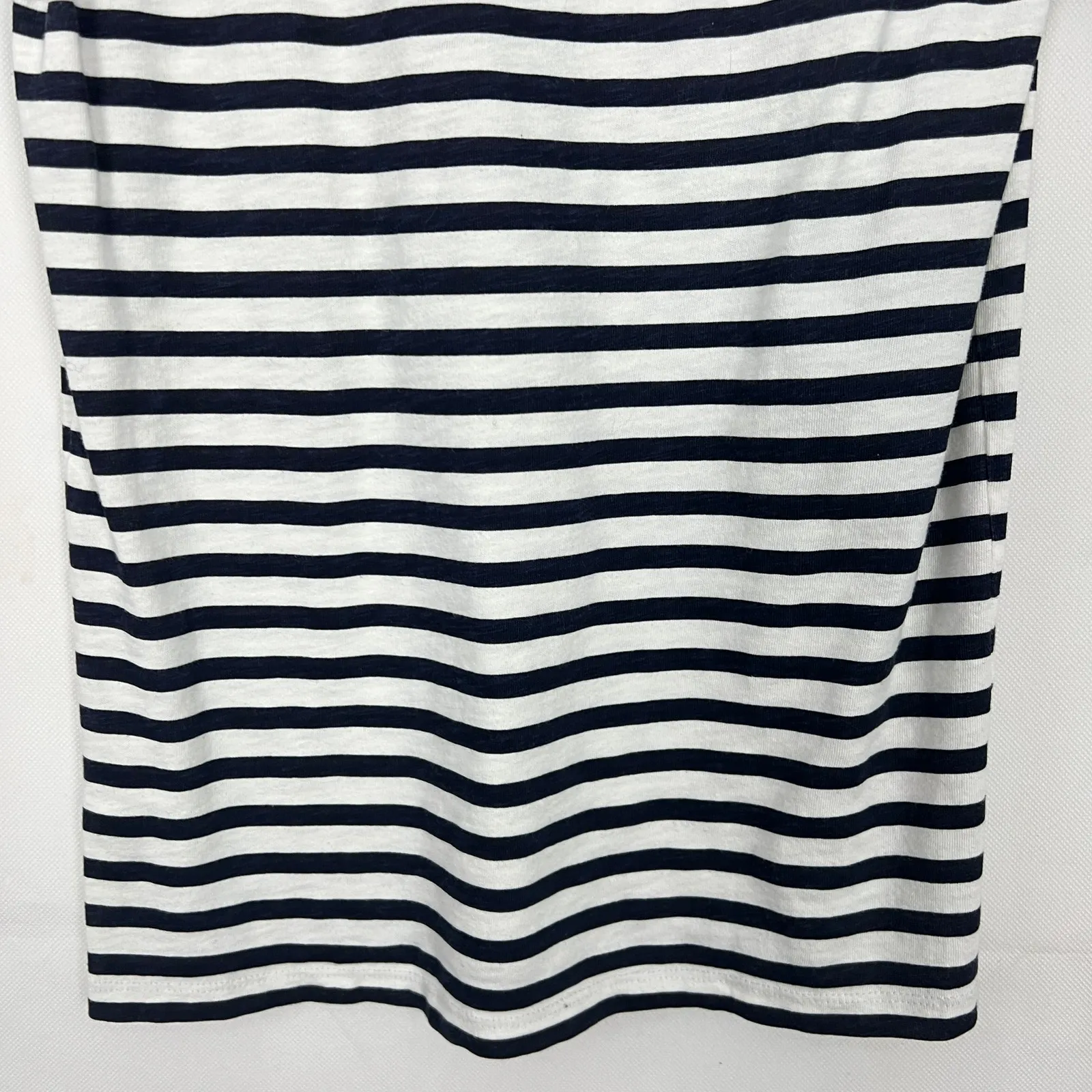 J. Crew Collector Tees 100% Cotton Striped Crew Neck Tee - Image 7