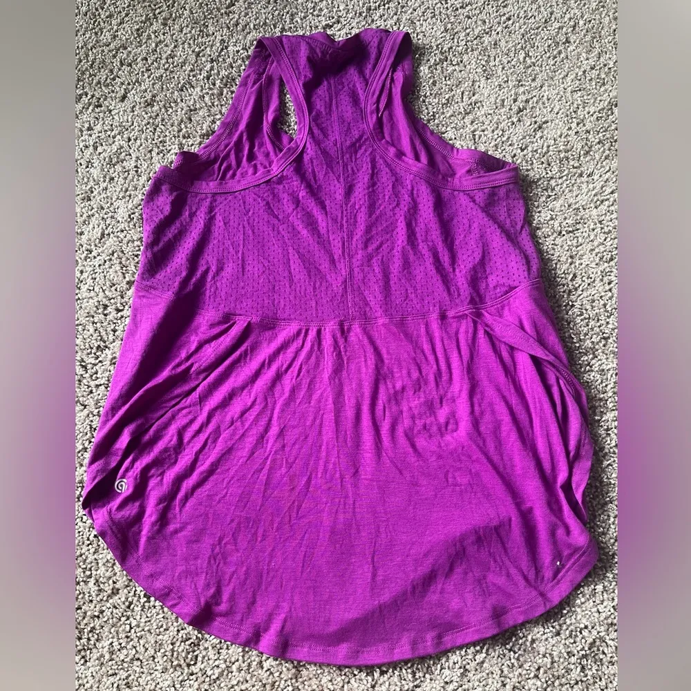Champion women’s L purple workout tank top Size L - Image 5
