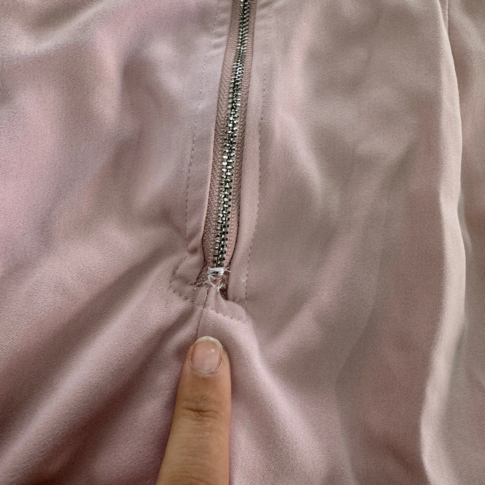 Superdown Dress‎ Womens Medium Pink Malaya Asymmetric Ruffle Flounce Hem Midi - Image 12