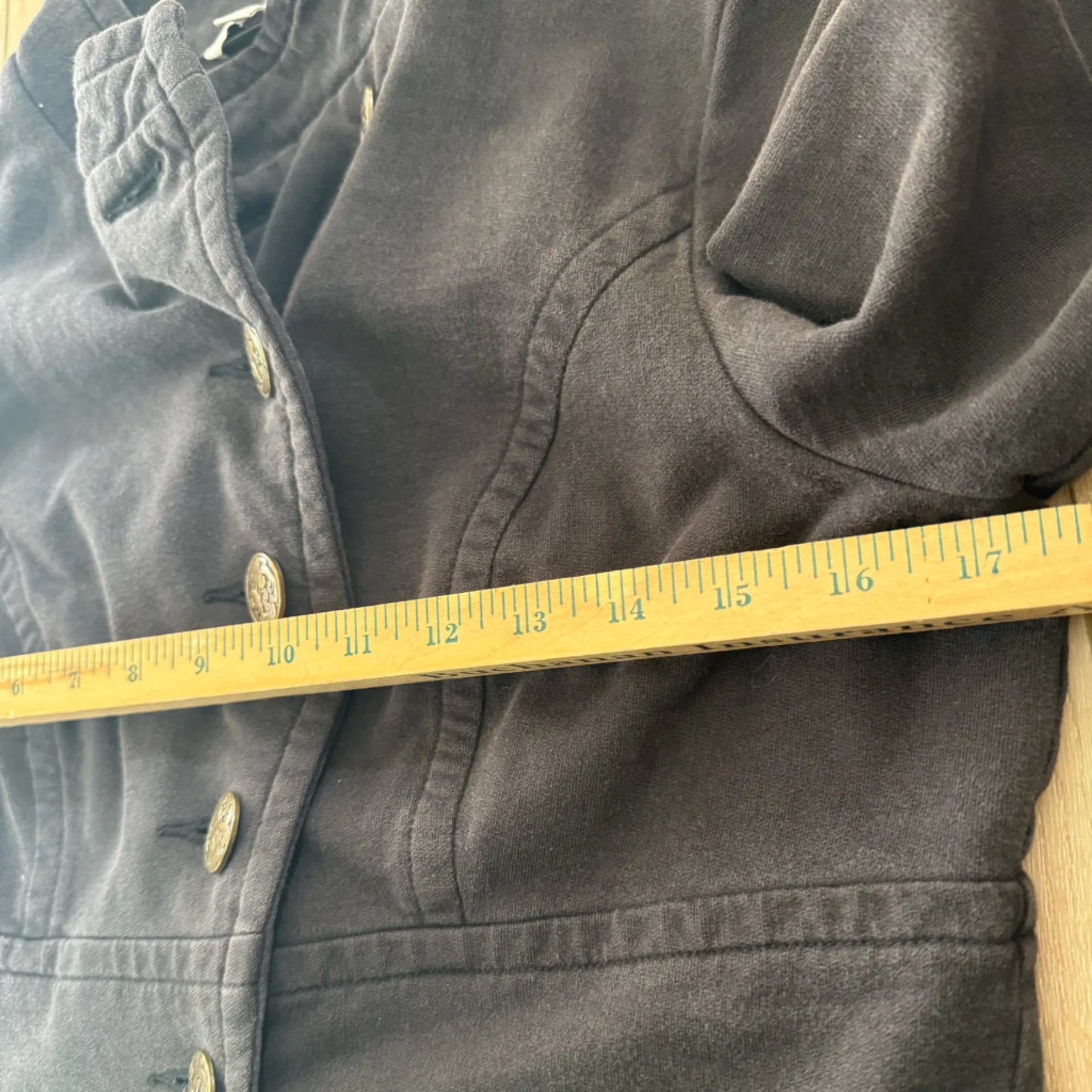 CAbi Black Military Styles Jacket medium - Image 5