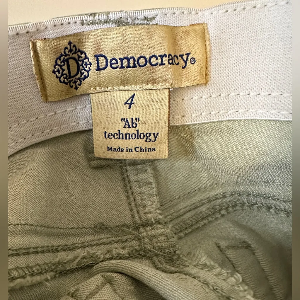 Democracy - Ab"solution Ankle Skimmer Pants 4 Dark Seagrass - Image 6
