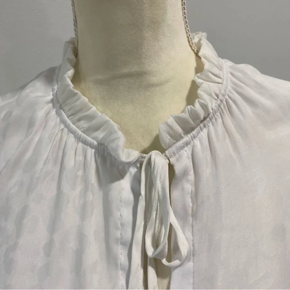 Show Me Your Mumu Alicia Tunic in White Animal Print Size Small - Image 8